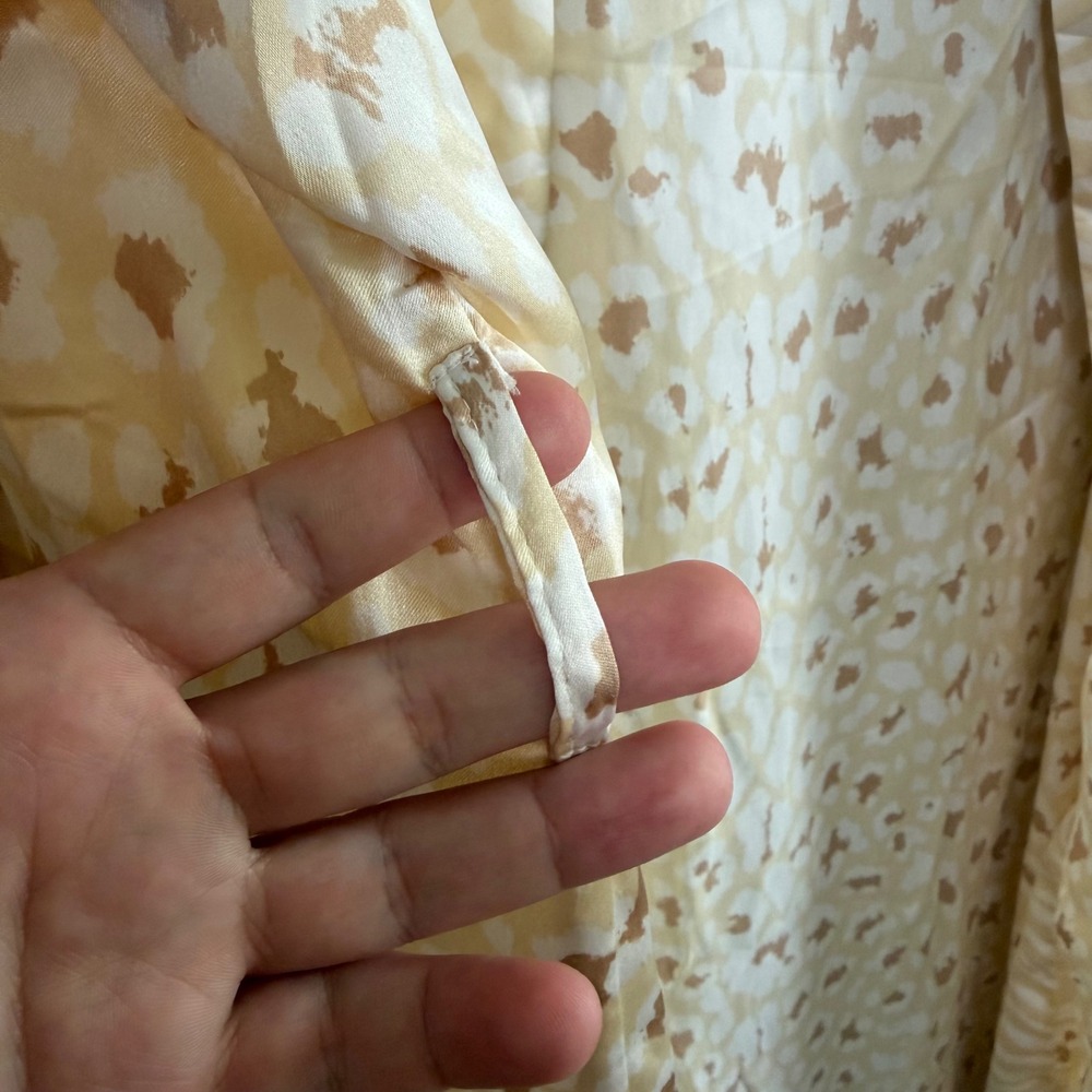 Show Me Your Mumu x Curateur Harlow Robe NWT One Size Missing Belt Ivory‎ - Picture 10 of 14